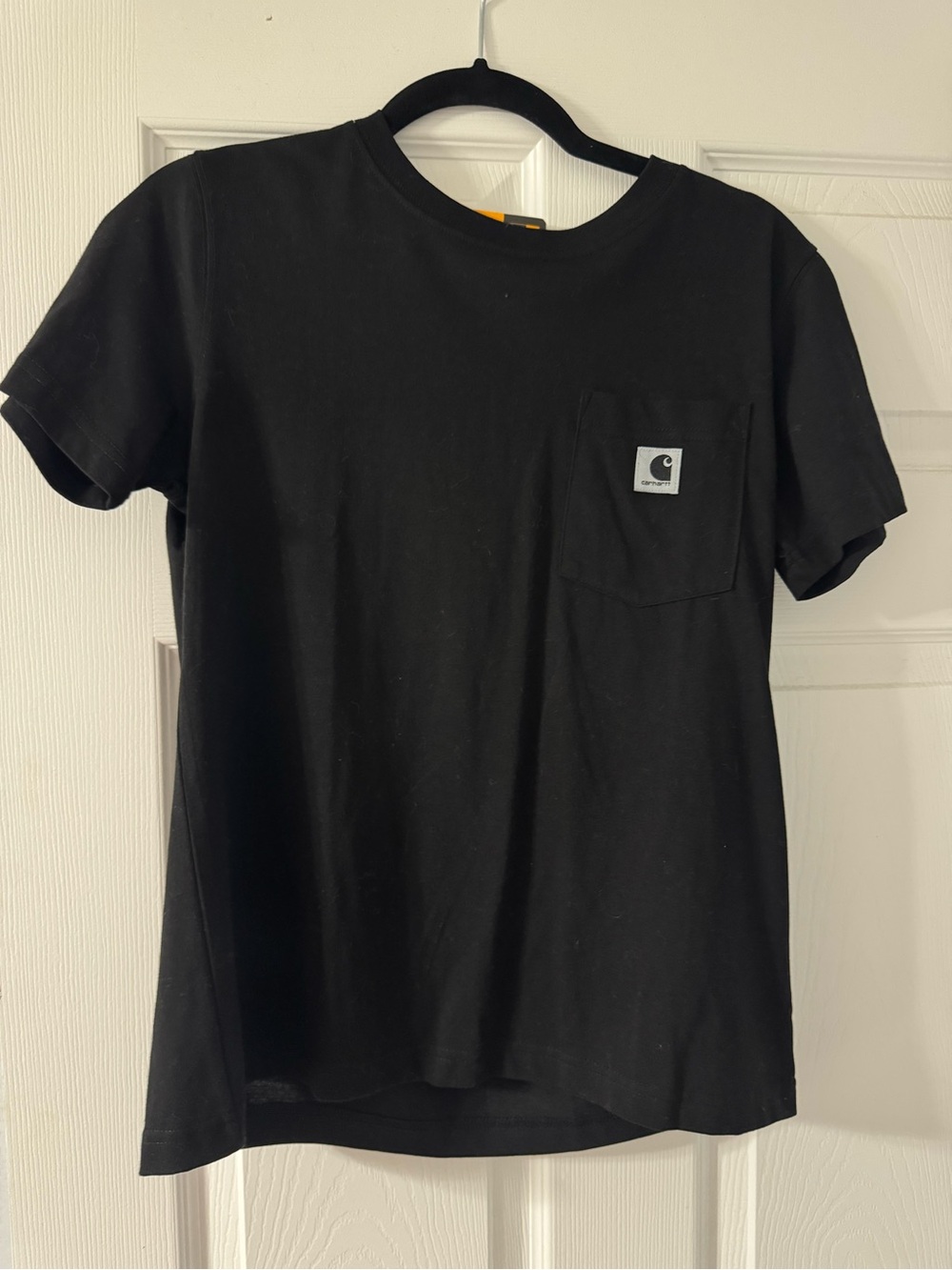 Women’s Carhartt Black Short-Sleeve Pocket Tee